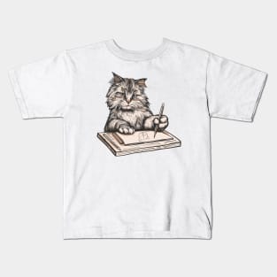 The Left Handed Cat Kids T-Shirt